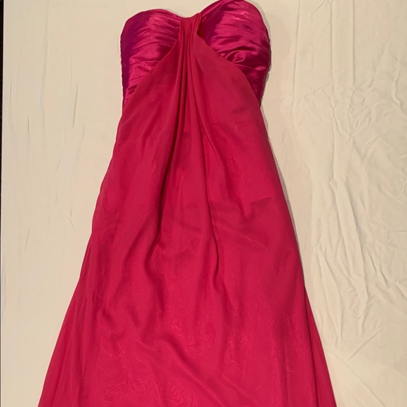 Fuchsia floor length gown - Picture 1 of 7